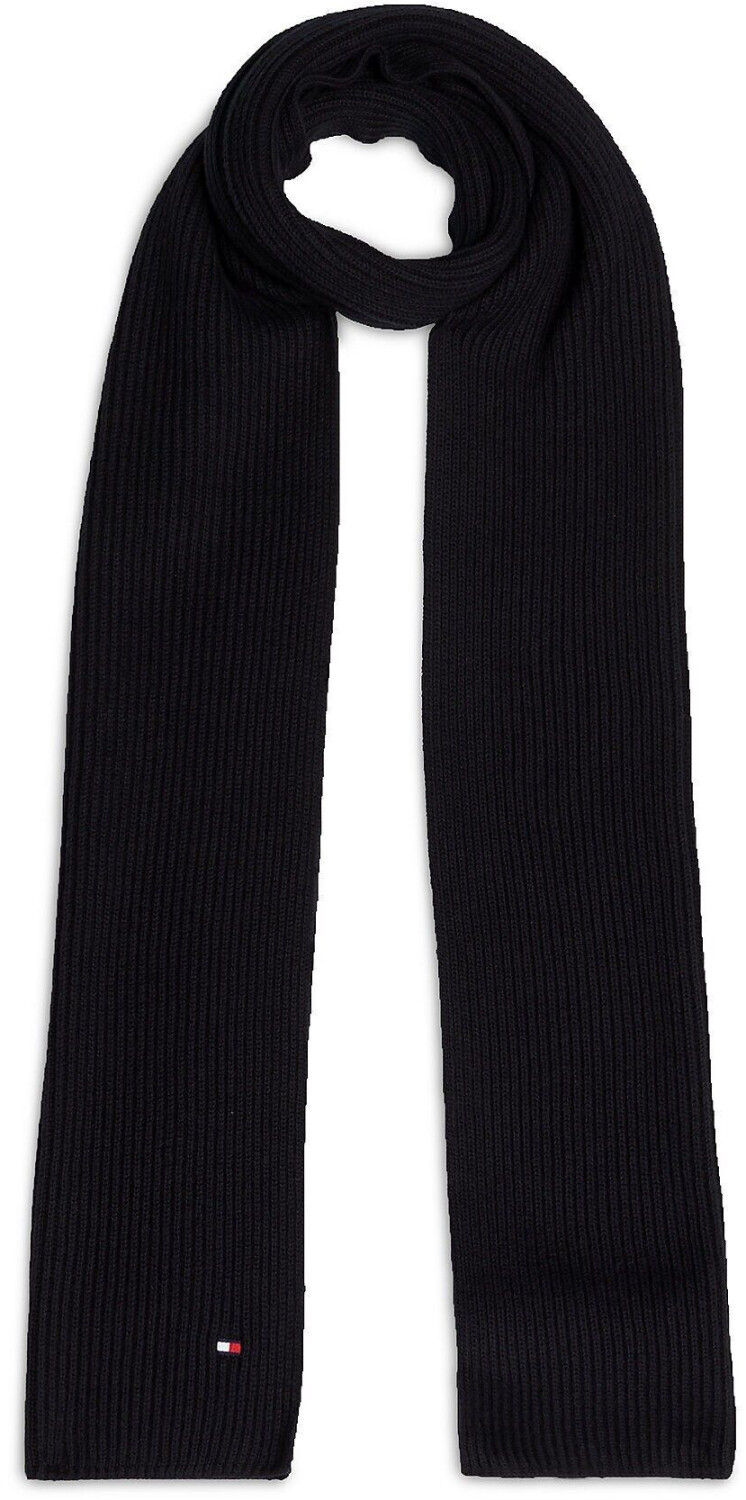 Tommy Hilfiger Flag Scarf with Cashmere (AM0AM12847) black