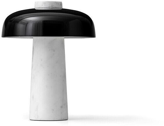 Audo Reverse table lamp Carrara black (1410639Y)