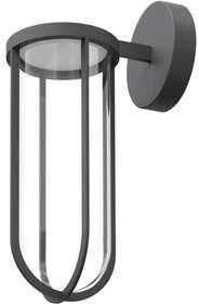 FLOS In Vitro outdoor wall light Antracite (F018B22A033)
