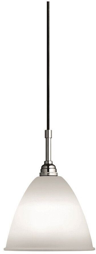 Gubi Bestlite BL9 pendant light Ø16 chrome/porcelain (10010305)