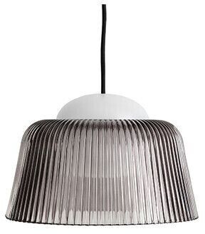 HAY Brim pendant light Ø245 smoke gray (AE059-C591-AN10)