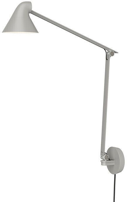 Louis Poulsen NJP Box LED wall light 2700K Long Light Alu/Grey (5743147380)