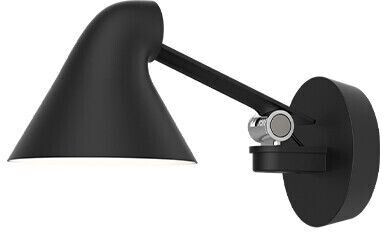 Louis Poulsen NJP Box LED wall light 2700K HW Short Black (5743147241)