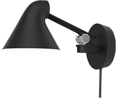 Louis Poulsen NJP Box LED wall light 2700K Short Black (5743147526)