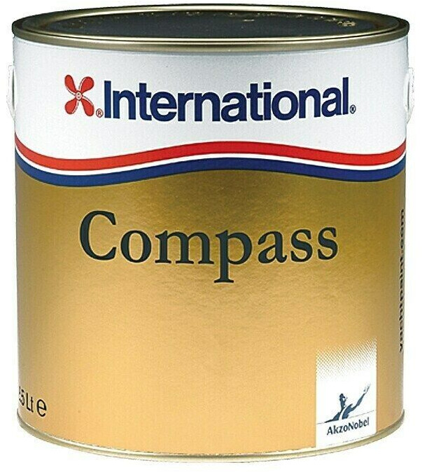 International clear paint Compass Bernstein 750 ml glossy