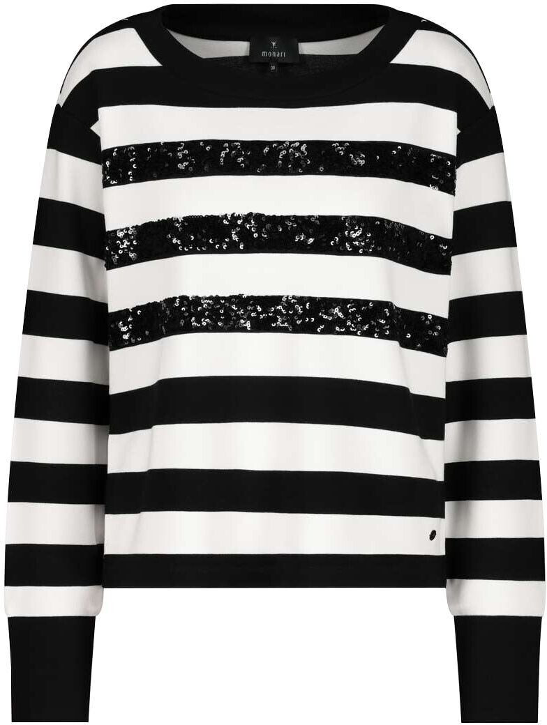 Sweater black and white sale