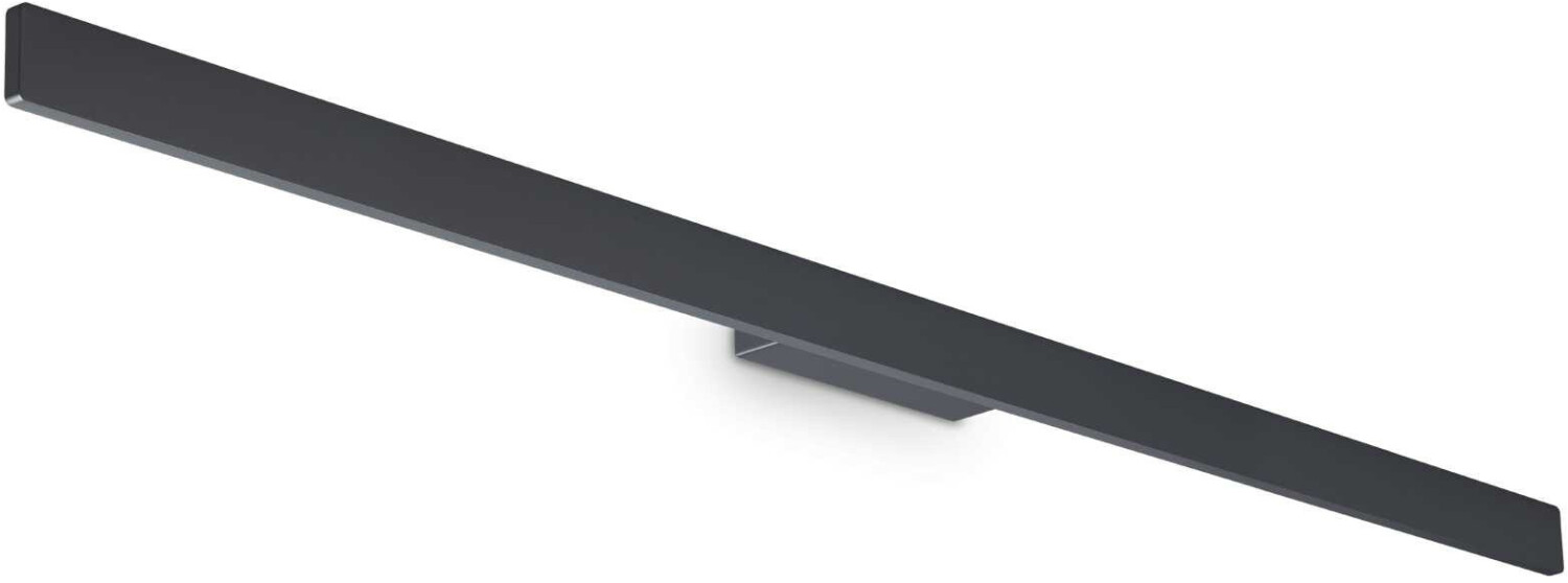 IDEAL LUX LINEA LED wall light 23W anthracite IP54 warm white 313504