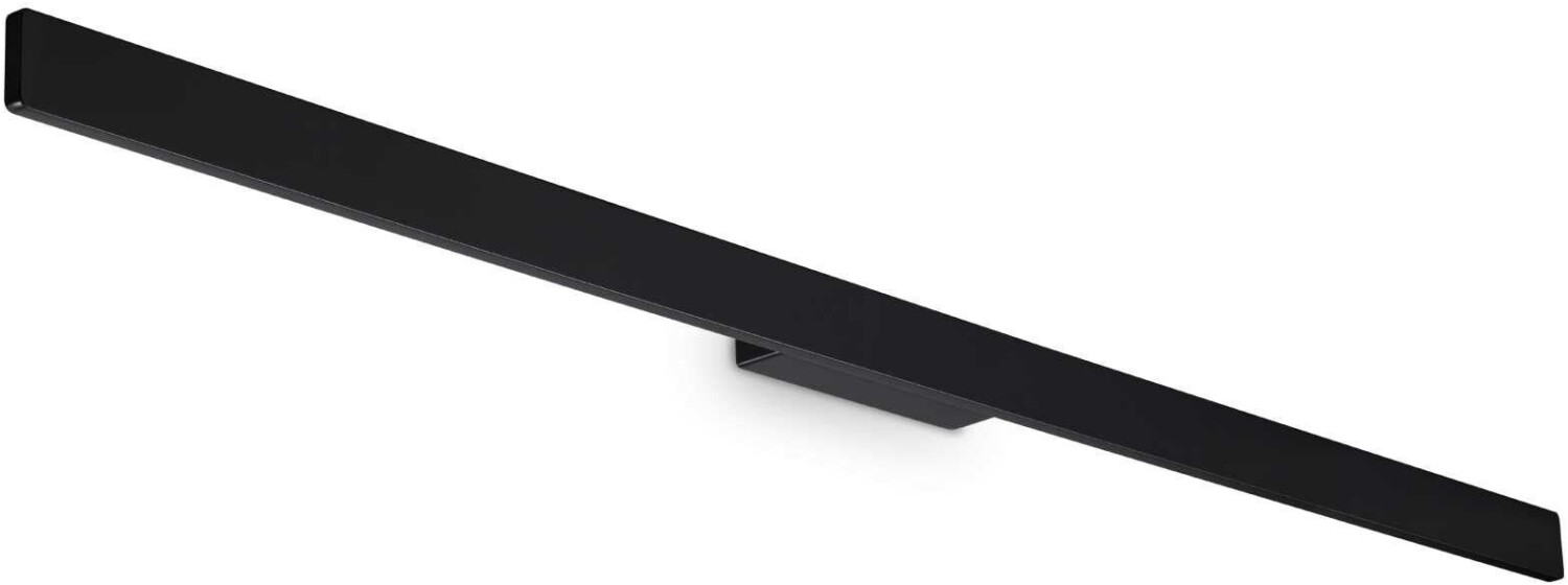 IDEAL LUX LINEA LED wall light 23W black IP54 warm white 328607