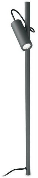IDEAL LUX HUB LED floor lamp 4.5W anthracite IP54 warm white 251226