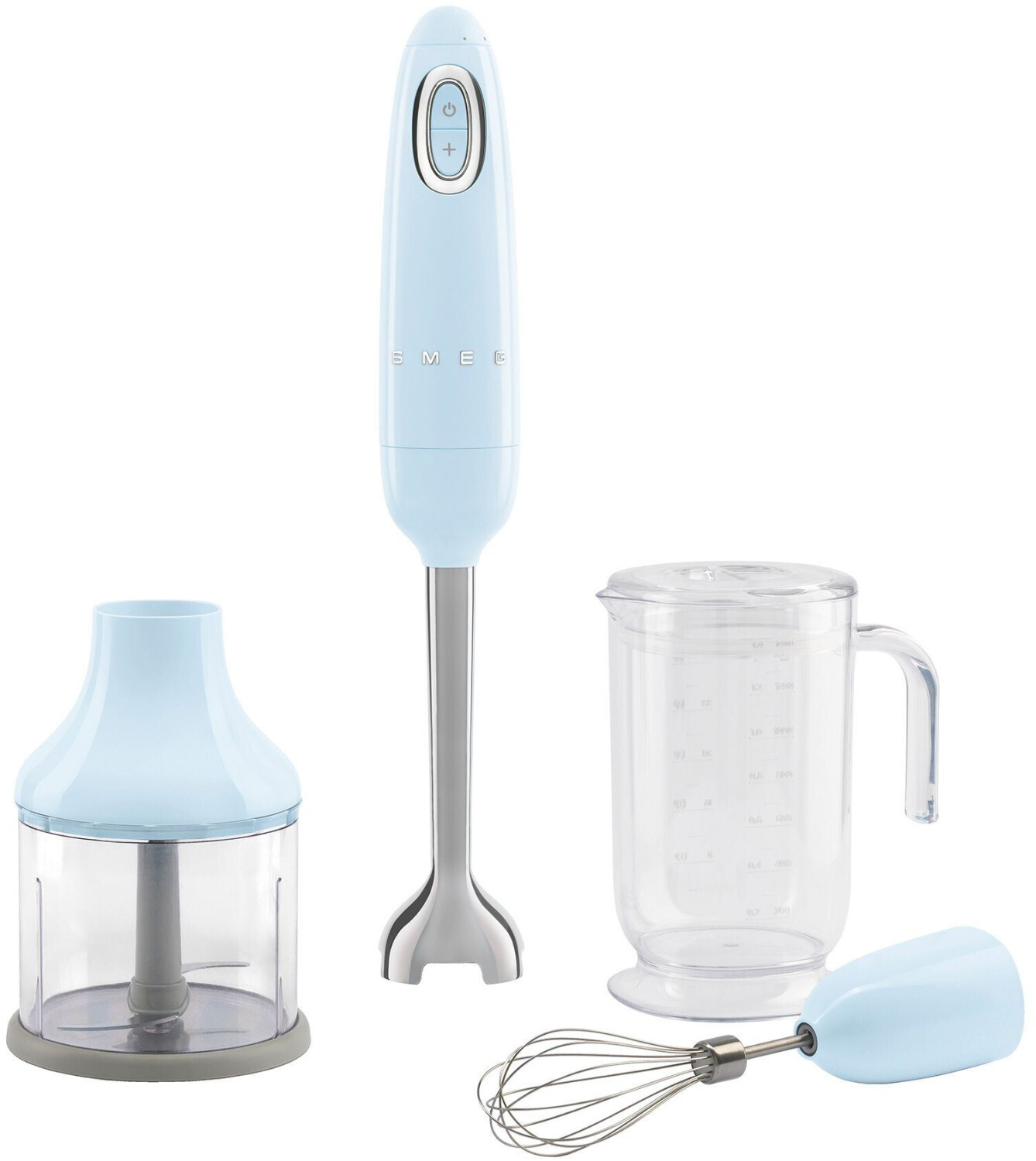 Smeg HBF03PBEU hand blender 50s retro style Bleu Azur