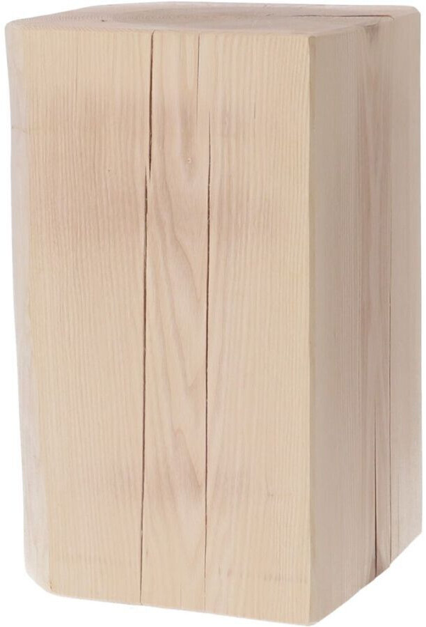 Jan Kurtz BLOCK stool - natural - 29x29x46 cm