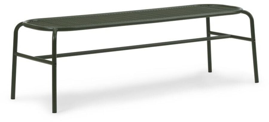 Normann Copenhagen Vig Outdoor Bench - dark green - 150x50x46 cm