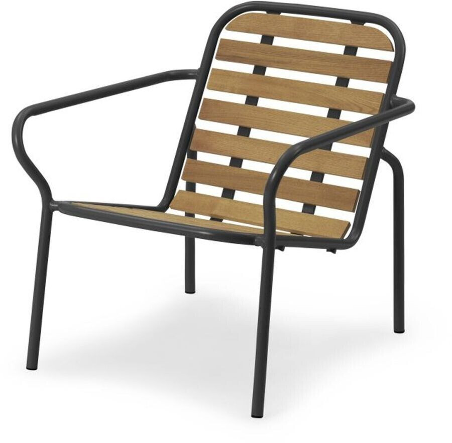 Normann Copenhagen Vig Outdoor Lounge Armchair - black - 72.5x70.5x76 cm seat height 41 cm