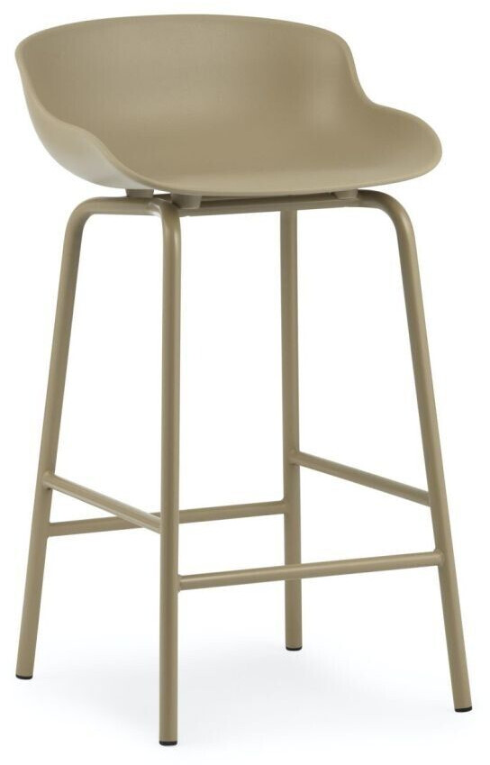 Normann Copenhagen Hyg bar chair - sand - 84x46.5xØ45 cm seat height 65 cm