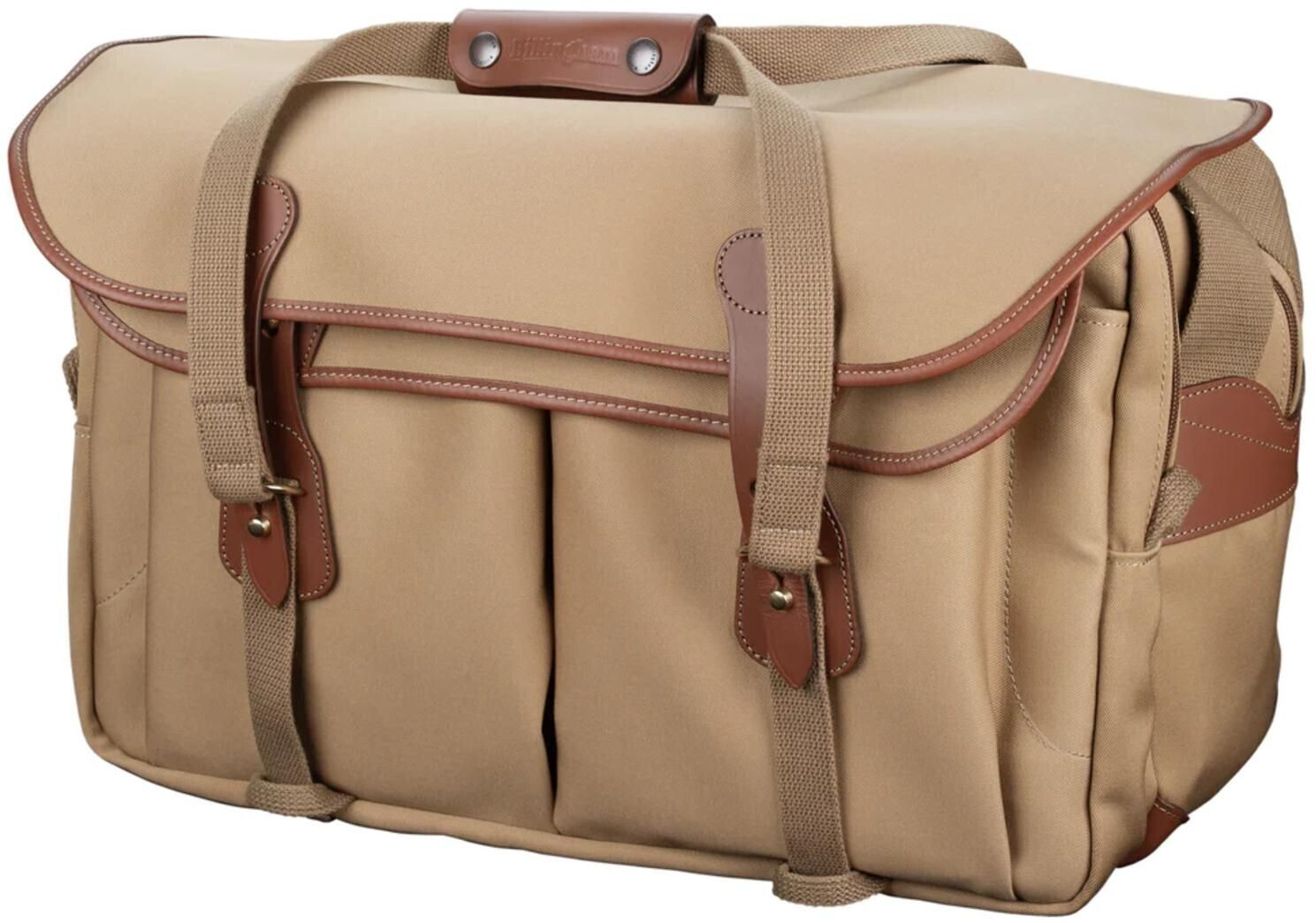 Billingham 555 MKII Khaki Canvas / Tan Leather