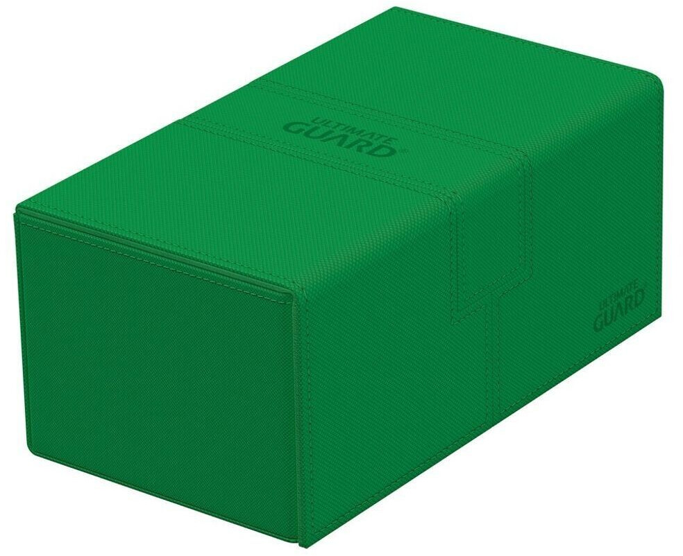 Ultimate Guard Twin Flip'n'Tray 200+ XenoSkin Monocolor Green