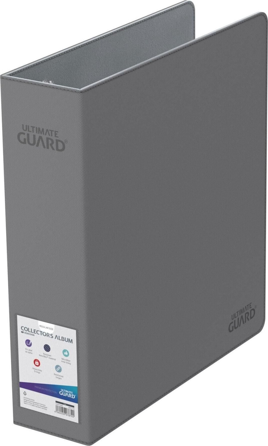 Ultimate Guard Supreme Collector's Album 3-Ring XenoSkin Grey