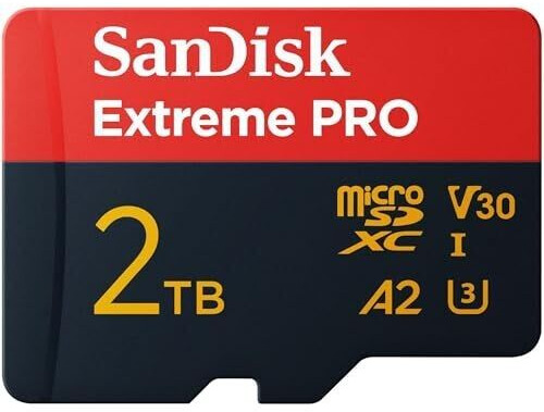 SanDisk Extreme PRO A2 200 MB/s microSD 2TB