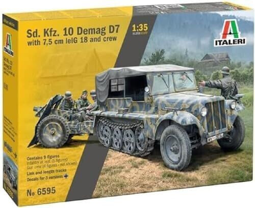 Italeri Sd. Kfz. 10 Demag D7 (6595)