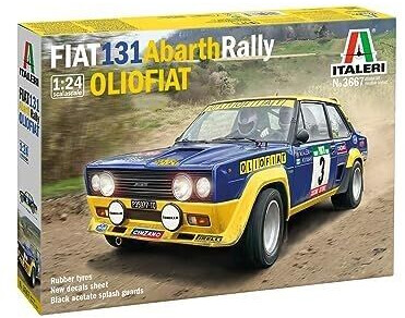 Italeri Fiat 131 Abarth Rally Olio Fiat (3667)