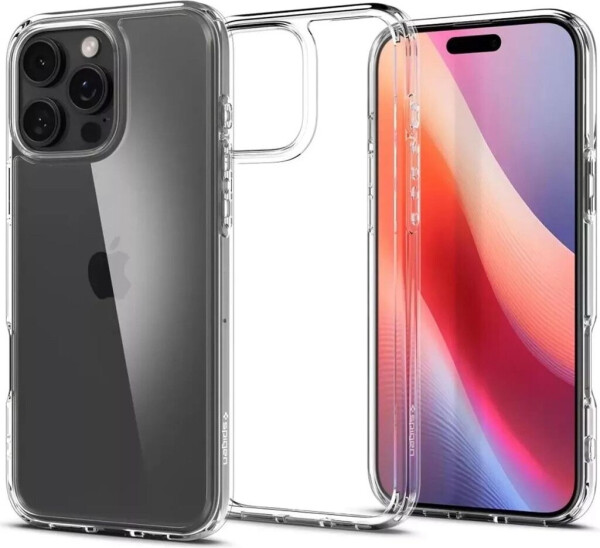 Spigen Handyhülle für iPhone 16 Pro, Spigen Ultra Hybrid, Transparent, Bild 2