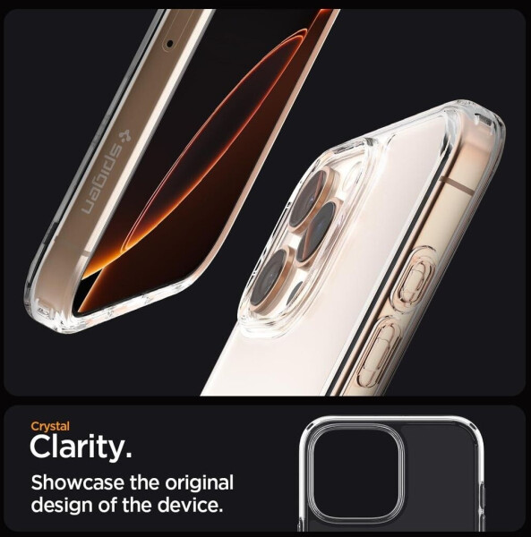 Spigen Handyhülle für iPhone 16 Pro, Spigen Ultra Hybrid, Transparent, Bild 11