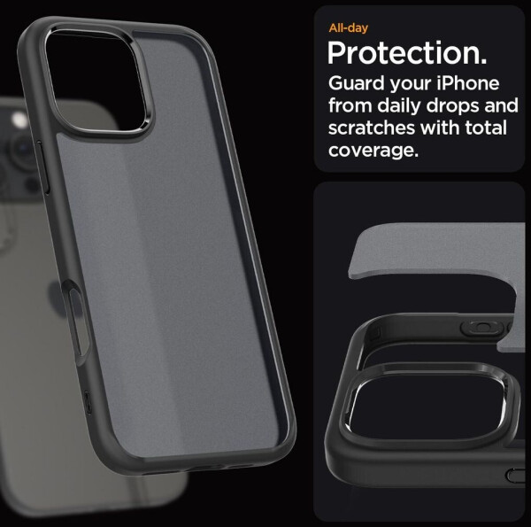 Spigen Handyhülle für iPhone 16 Pro, Spigen Ultra Hybrid, Transparent, Bild 26