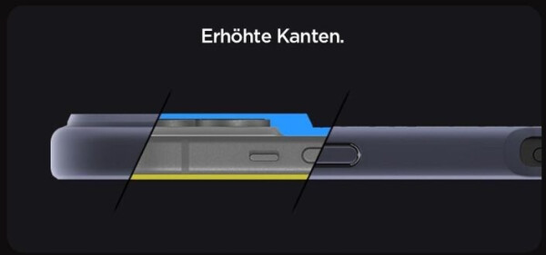 Spigen Handyhülle für iPhone 16 Pro, Spigen Ultra Hybrid, Transparent, Bild 29