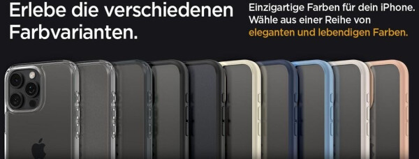 Spigen Handyhülle für iPhone 16 Pro, Spigen Ultra Hybrid, Transparent, Bild 30