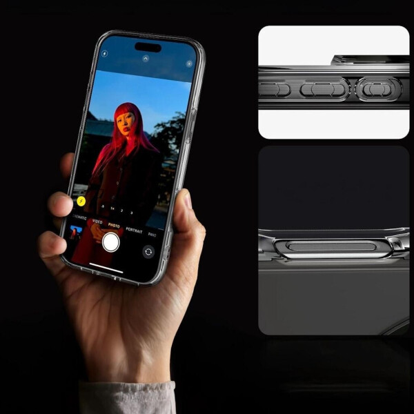 Spigen Handyhülle für iPhone 16 Pro, Spigen Ultra Hybrid, Transparent, Bild 35
