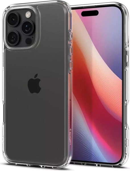 Spigen Handyhülle für iPhone 16 Pro, Spigen Ultra Hybrid, Transparent, Bild 5