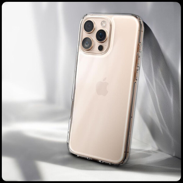 Spigen Handyhülle für iPhone 16 Pro, Spigen Ultra Hybrid, Transparent, Bild 9