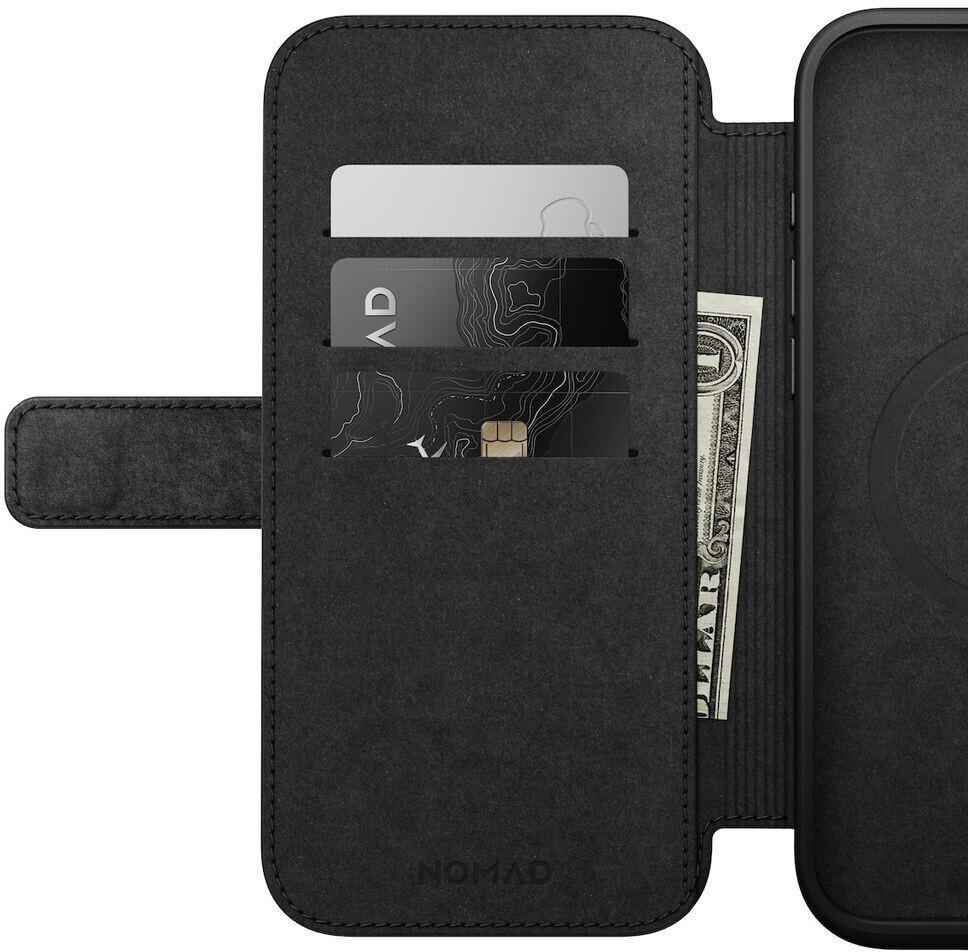 Nomad Goods Modern Leather Folio iPhone 16 Pro Max Brown