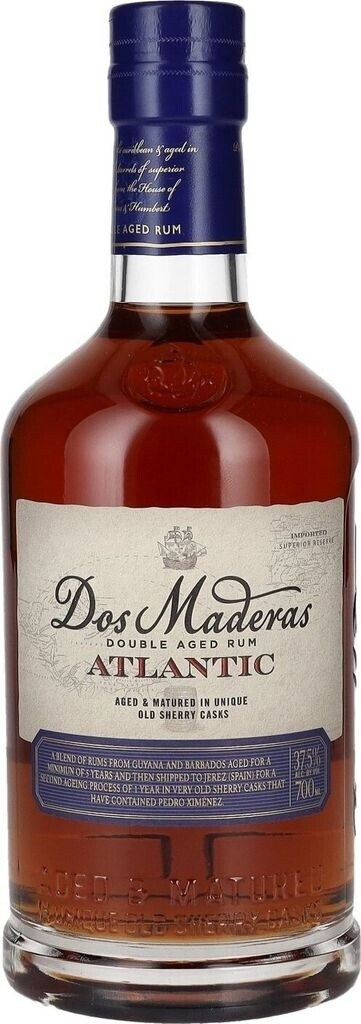 Dos Maderas double Aged Rum Atlantic Edition 0,7l 37,5%