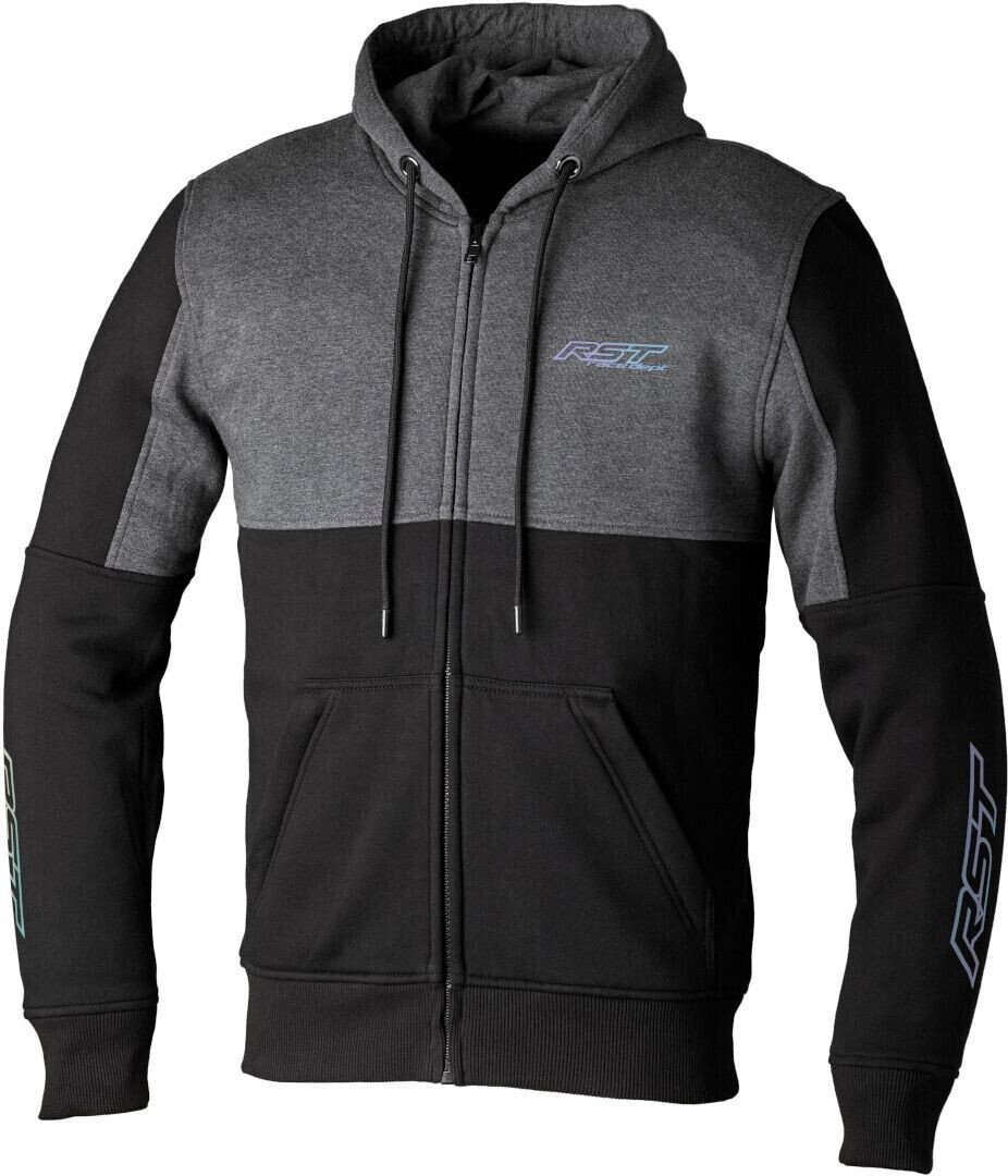RST Team Zip Through Hoodie black/grey