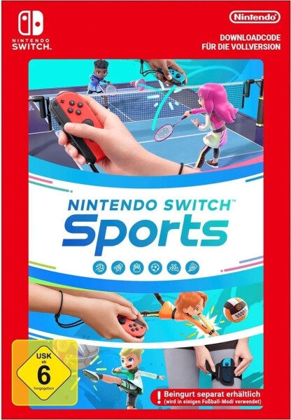 Nintendo Switch neon-rot/neon-blau Nintendo Switch Sports Set + 12 Monate Nintendo Switch Online, Bild 6
