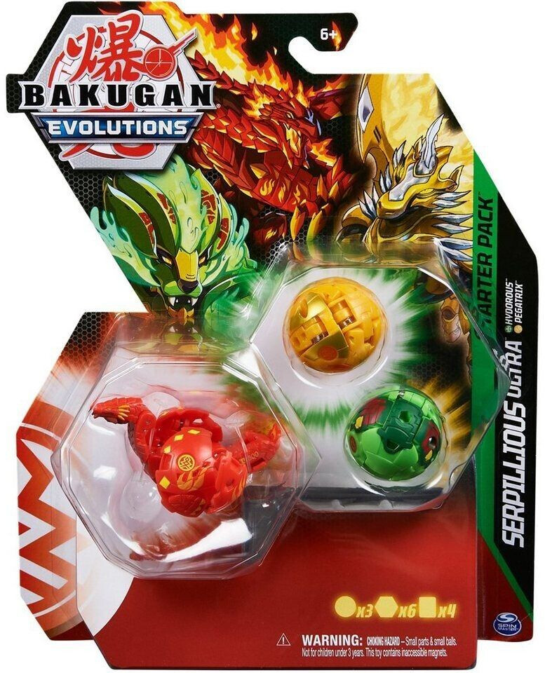 Spin Master Bakugan Evolutions Serpillious Ultra Starter-Set