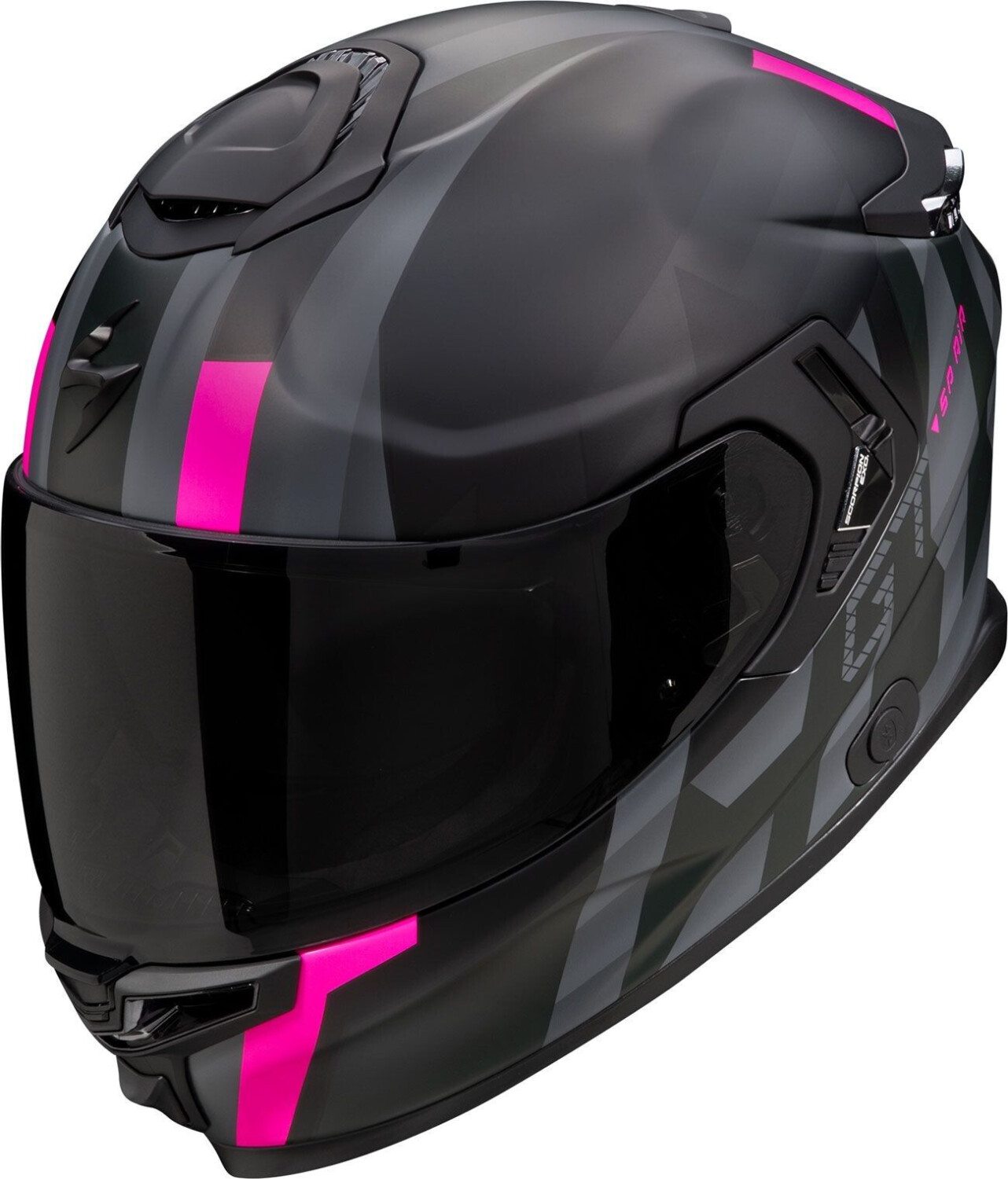 Scorpion EXO-GT SP Air Touradven mat noir/rose