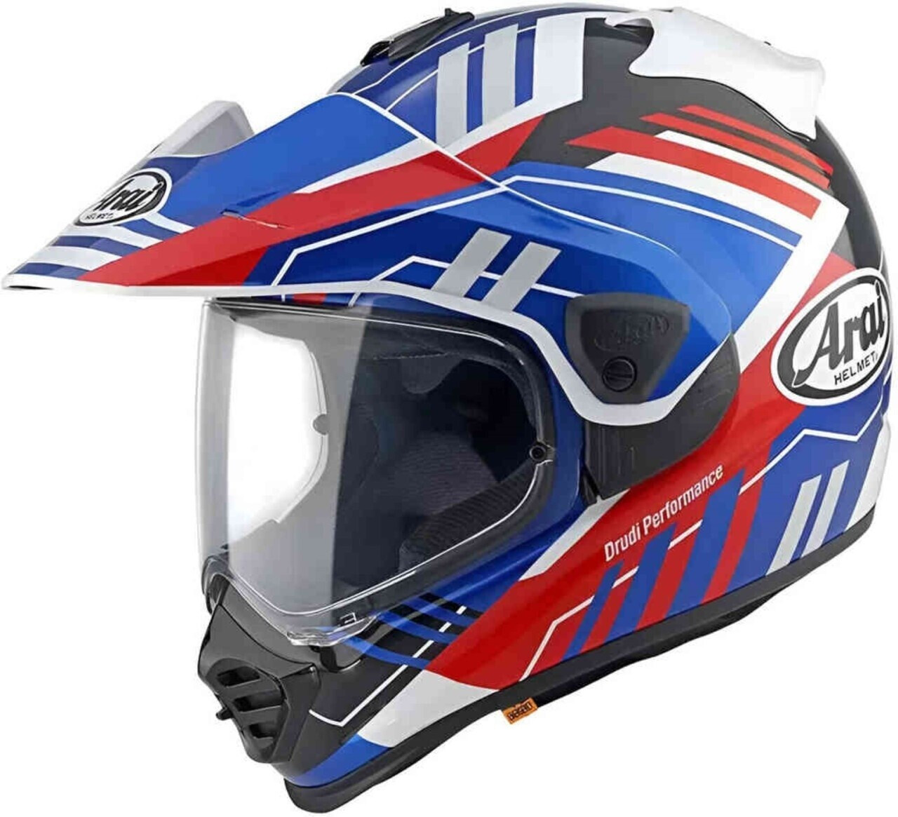 Arai Tour-X5 Trail mat noir/blanc/bleu/rouge