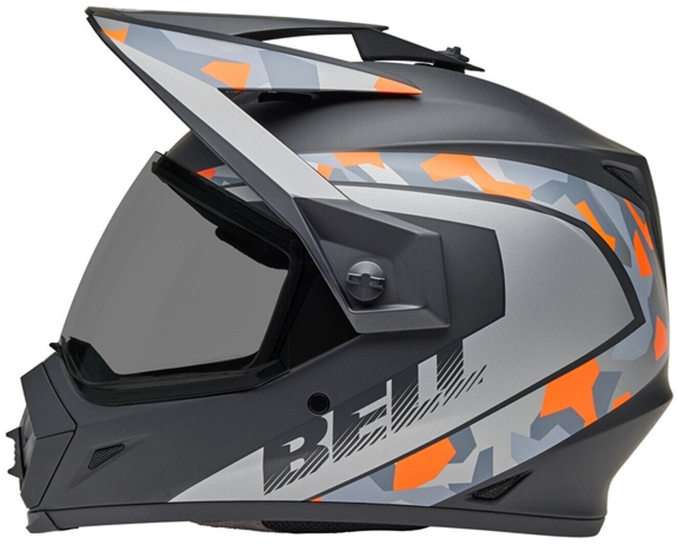 Bell MX-9 MIPS Mesa mat noir/gris/orange
