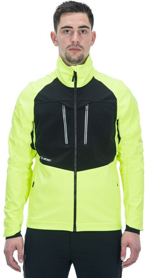 Cube 365 Safety softshell jacket (160331) black'n'n'eon yellow