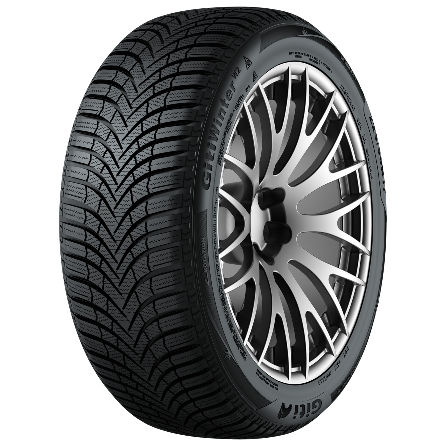 Giti Tire GitiWinter W2 245/45 R19 102W RFT FP XL