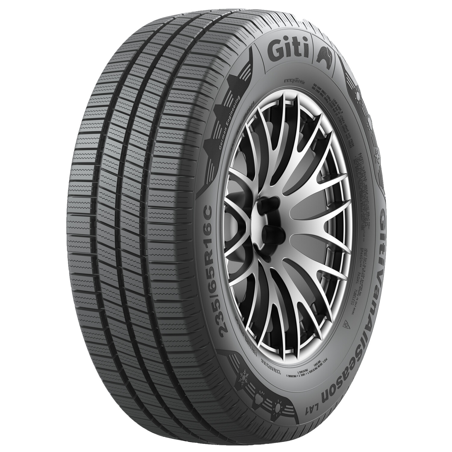 Giti Tire GitiVanAllseason LA1 195/70 R15 104/102T 8PR
