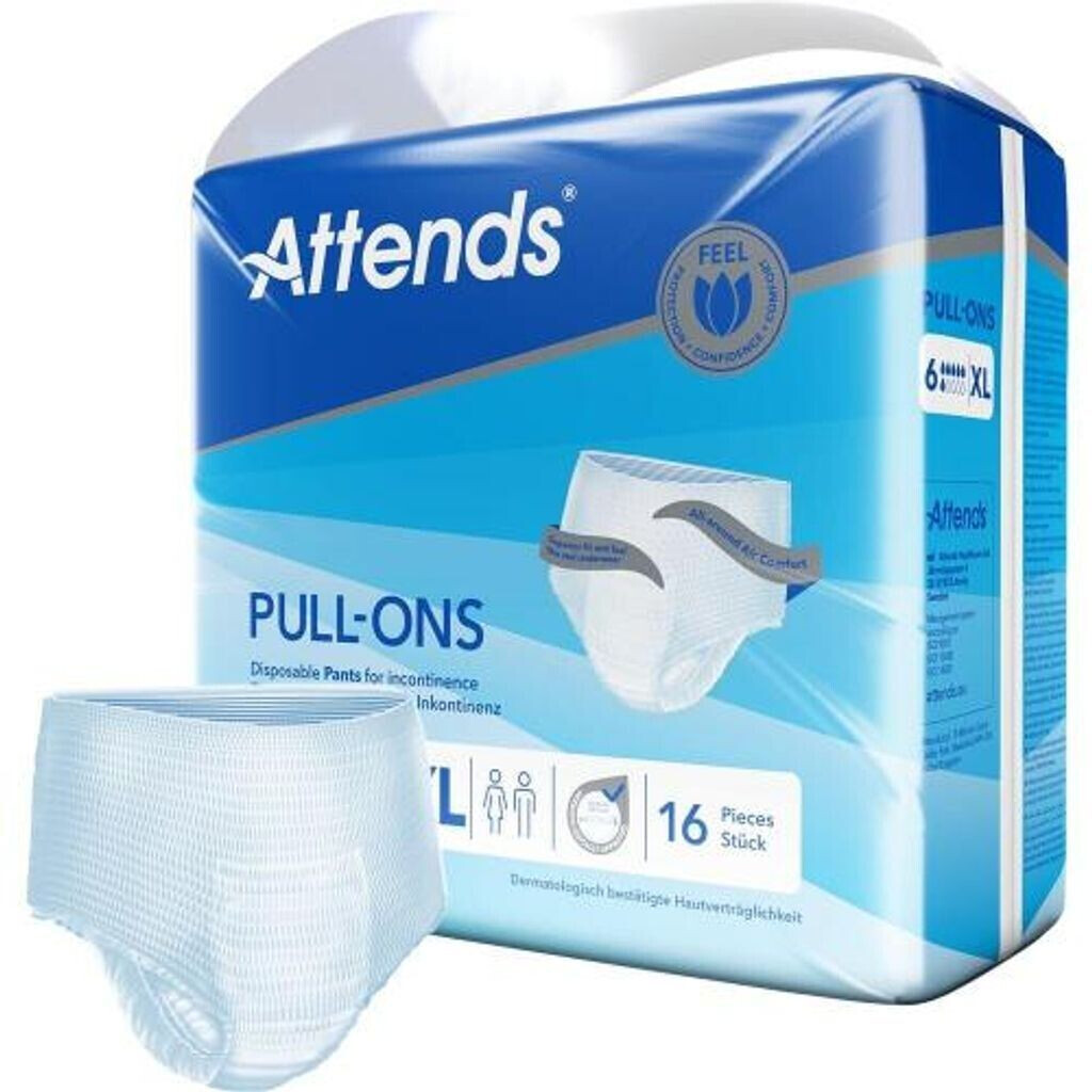 Attends Pull-Ons 6 XL 16 pcs.
