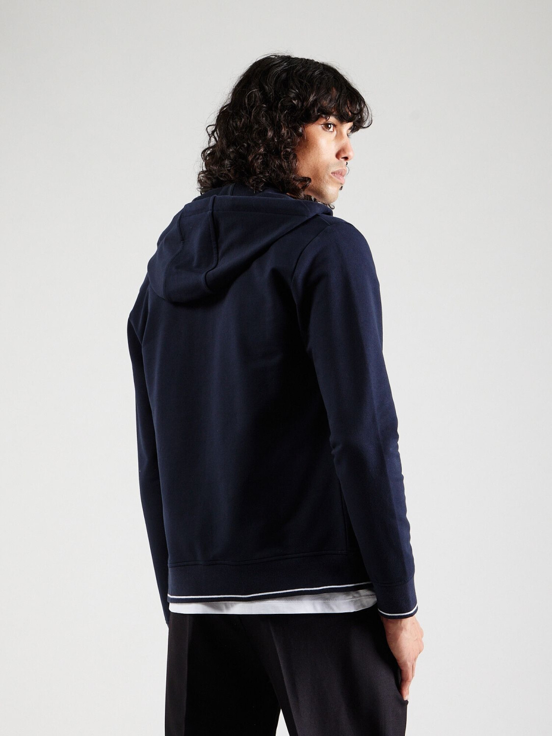 Armani exchange blue hoodie outlet