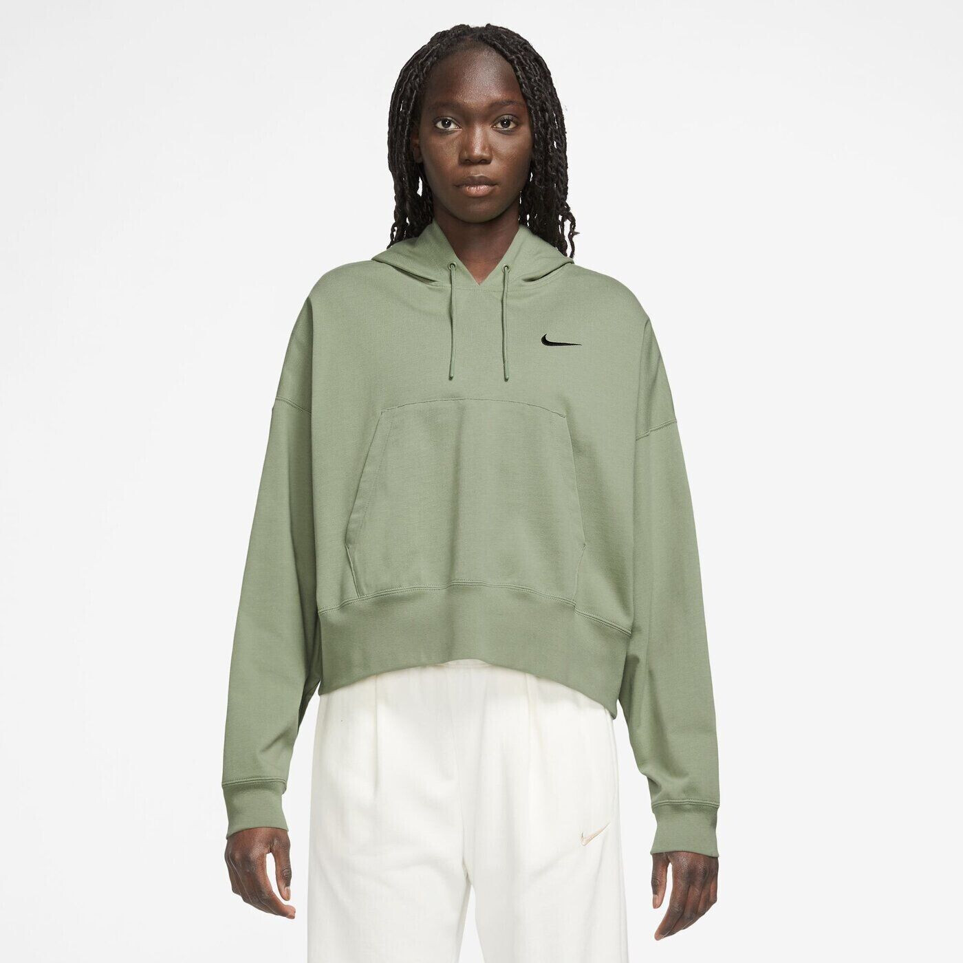 Sweatshirt green and black on sale