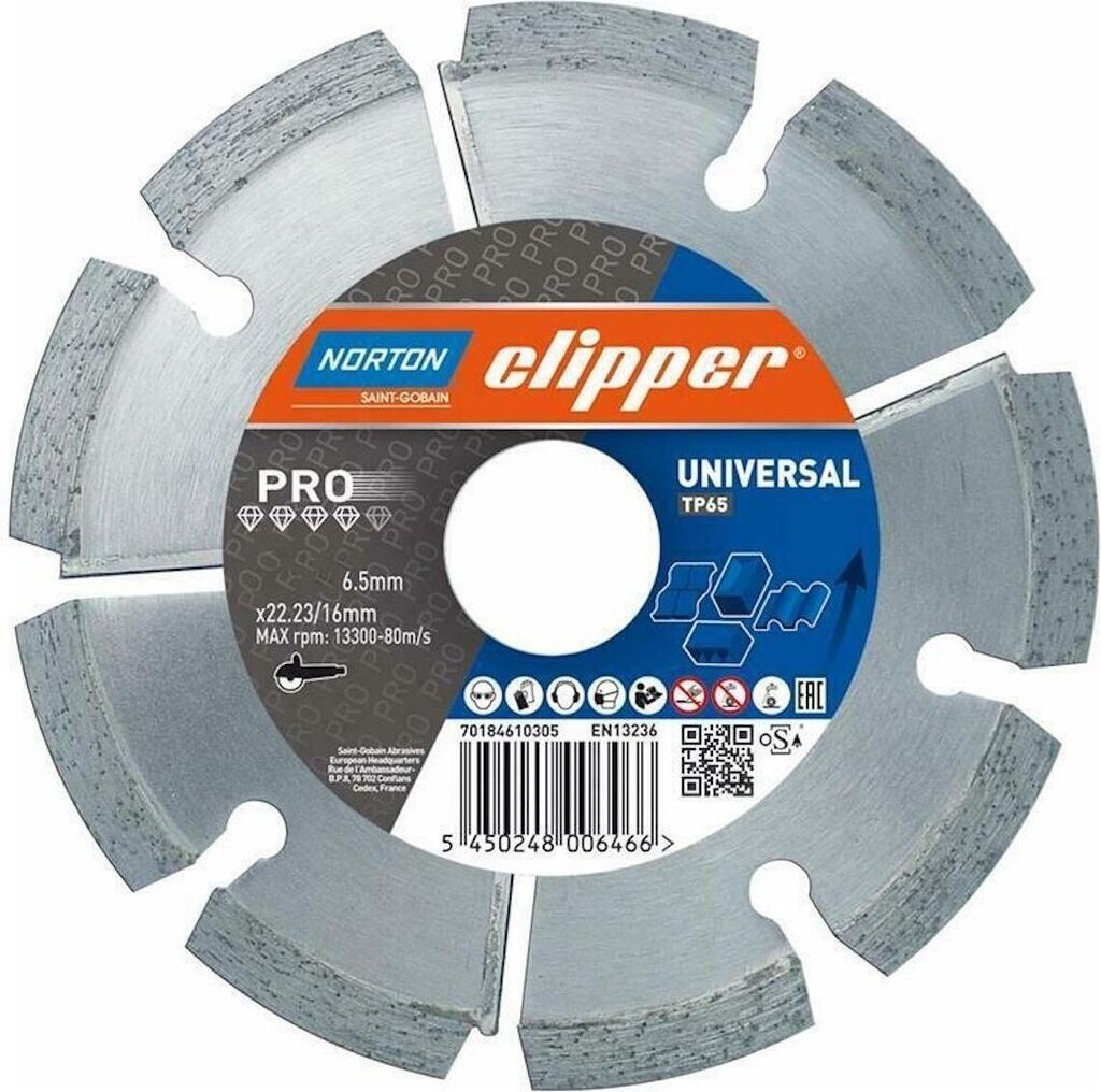 norton-clipper-diamantscheibe-pro-universal-tp-115-x-22-23-mm-6-5-mm