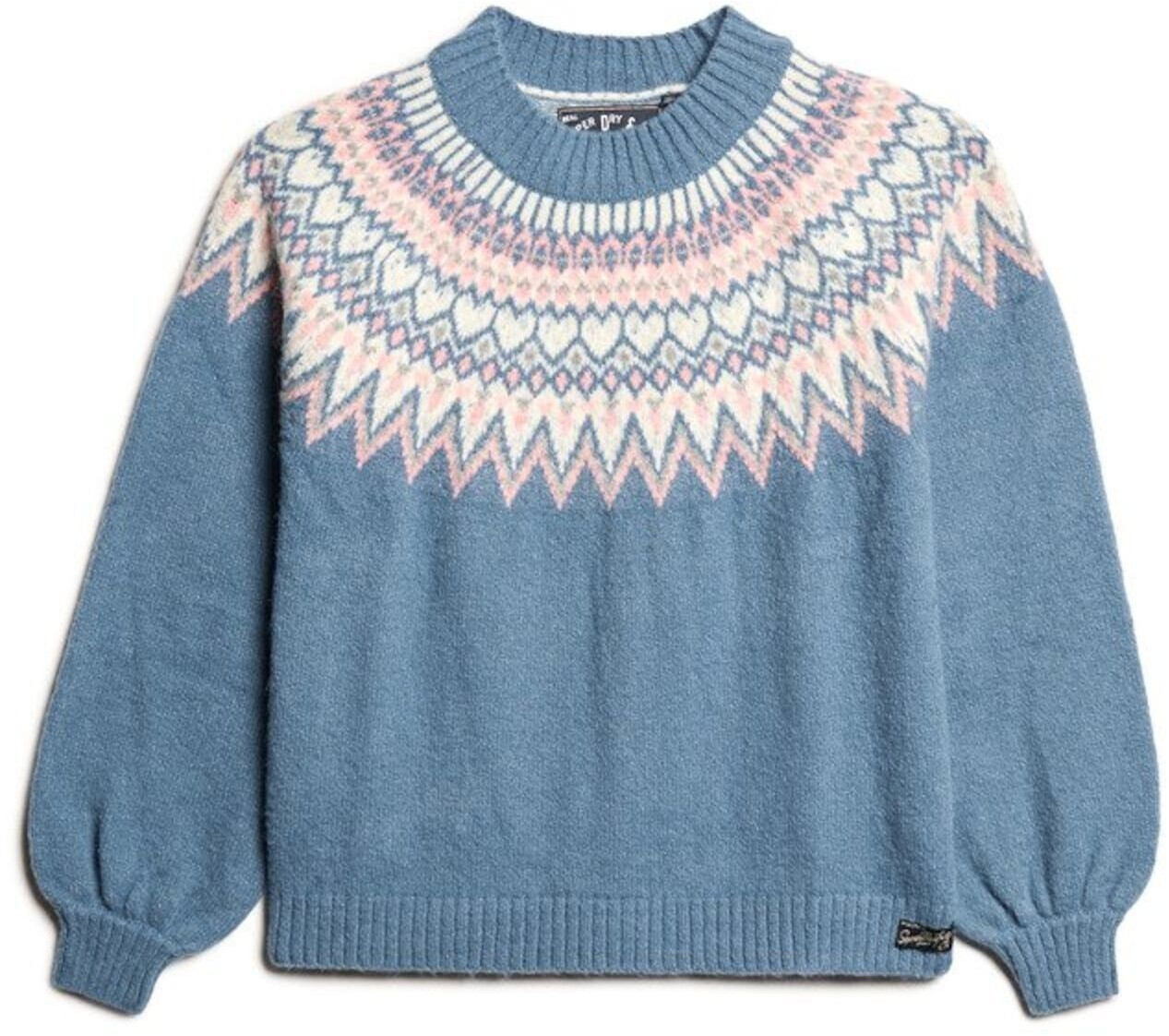 Superdry Slouchy Pattern Sweater (W6110568A) ecru multi