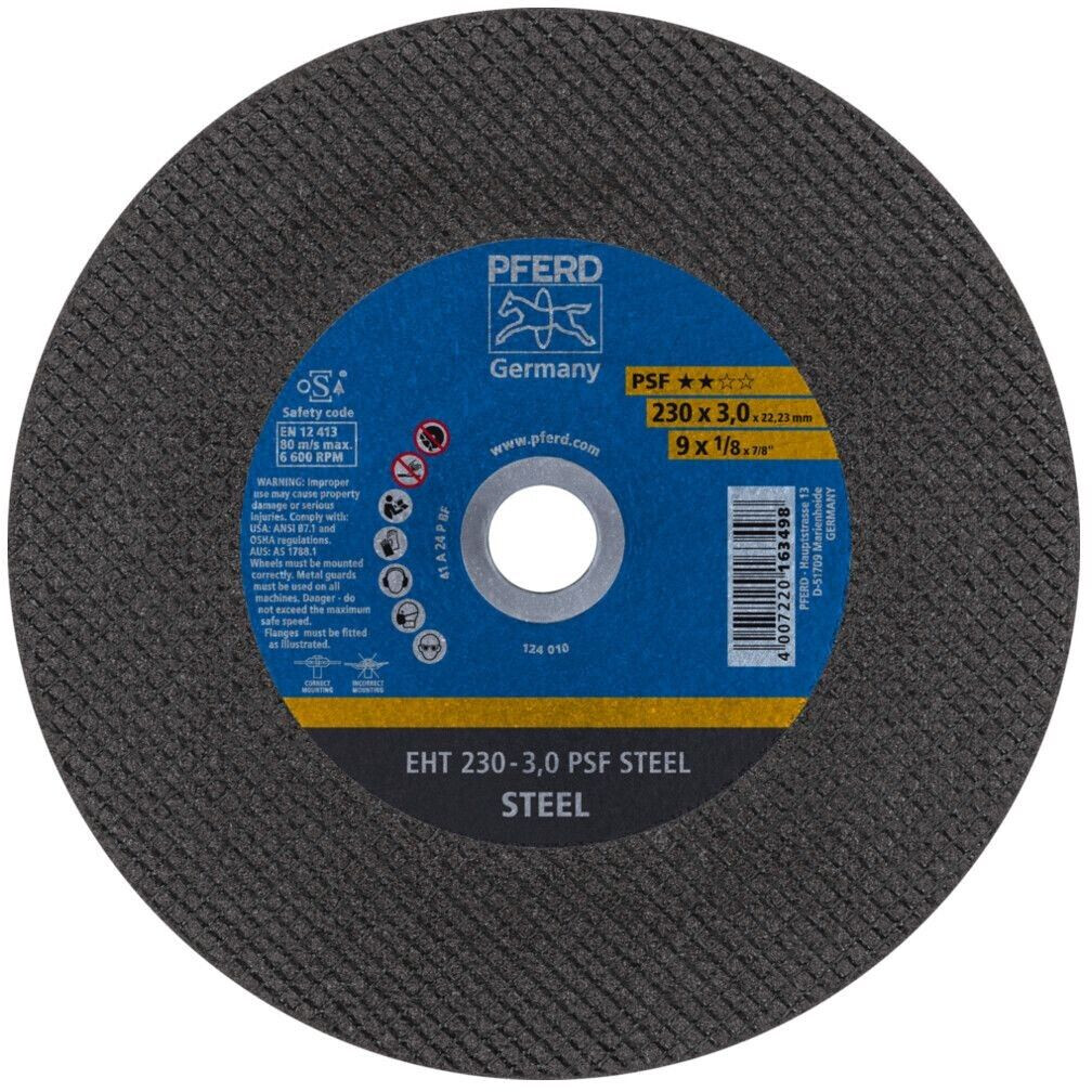 Pferd EHT 230 x 3,0 x 22,23 mm straight Universallinie PSF piece 5