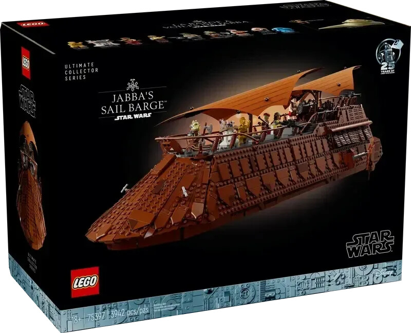 LEGO Star Wars - La barge à voiles de Jabba (75397)
